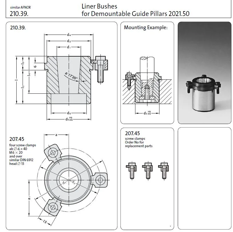 Bulldoz and Excav Part Bucket Bushing Fibro Steel Bushes to Auto Parts Mold