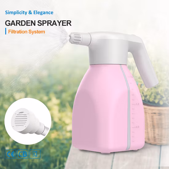 Mini regadera eléctrica recargable por USB, plástico, portátil, moderno, para balcón y jardín
